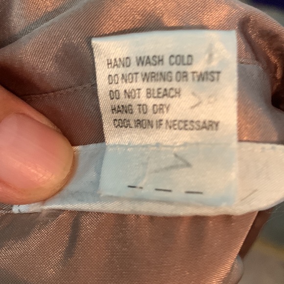 Laura & Jayne Petite gold sheer blouse Size 12 - Picture 7 of 7